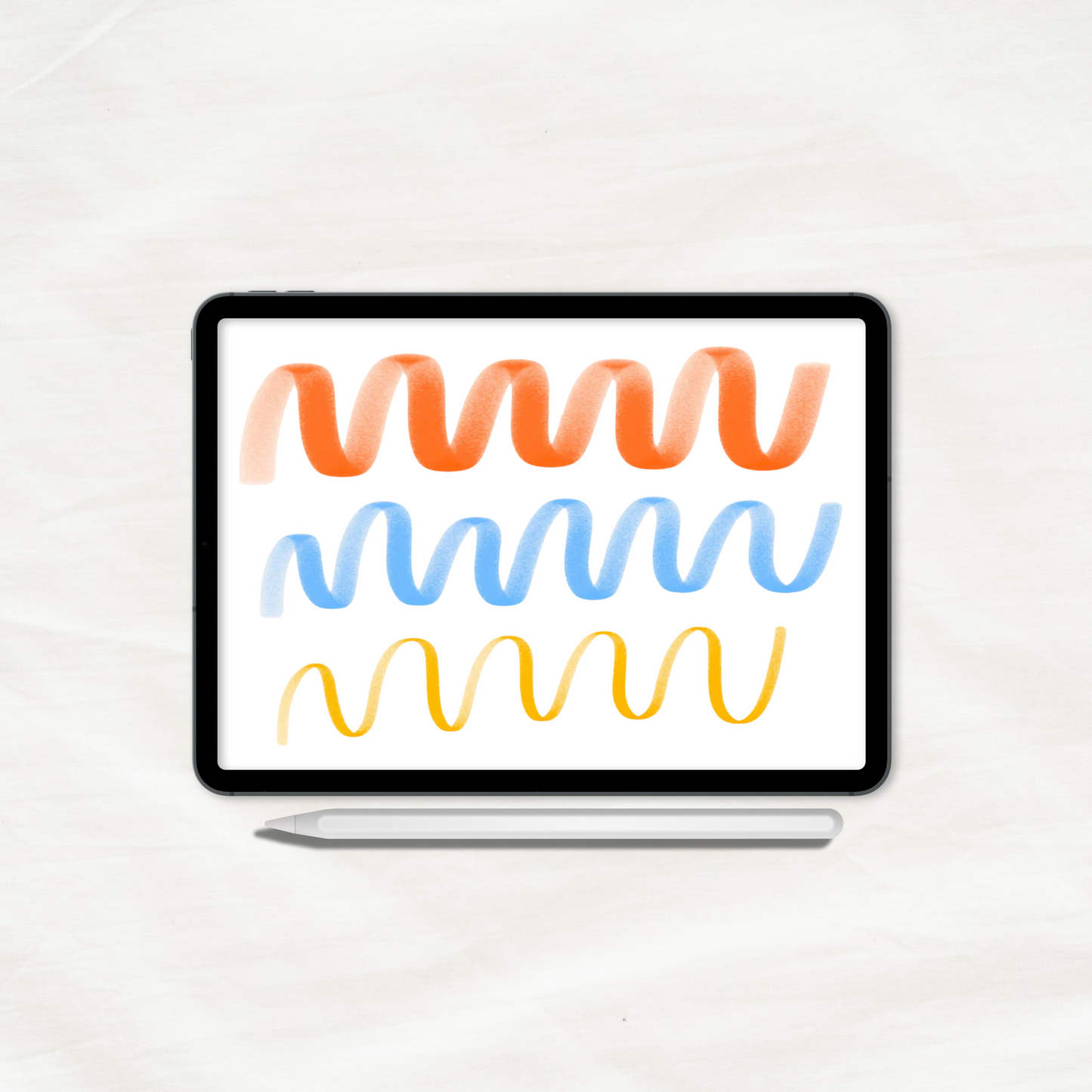 Flora Procreate Lettering Brush