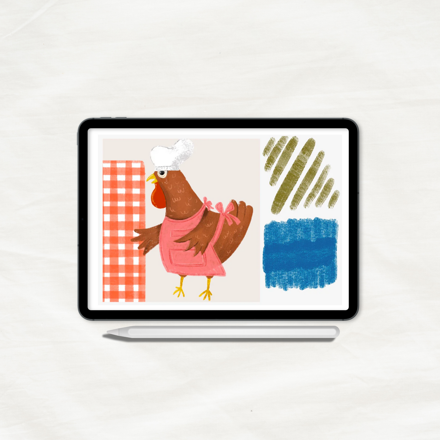 Golden Procreate Brush