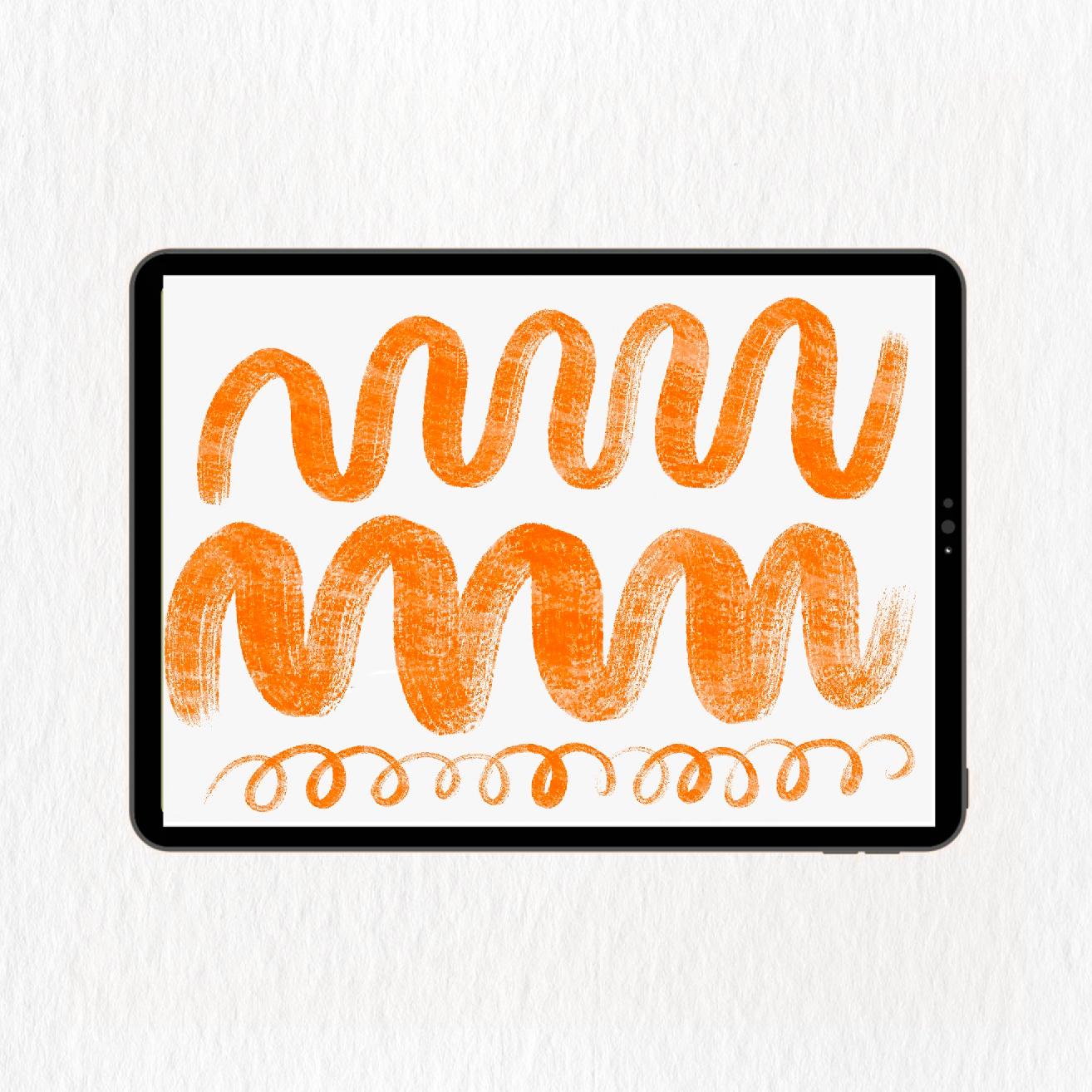 Golden Procreate Brush