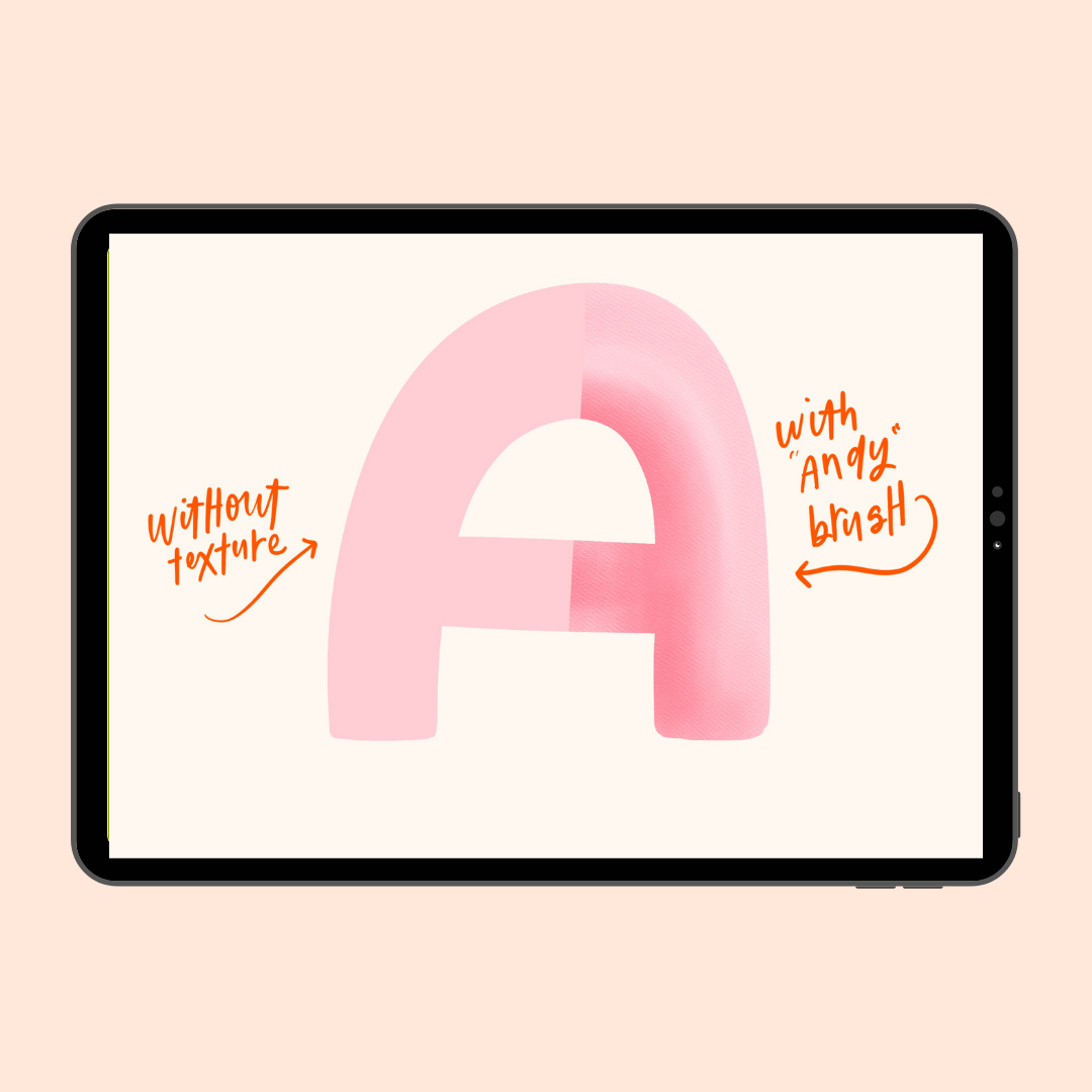 Andy Texture Procreate Brush