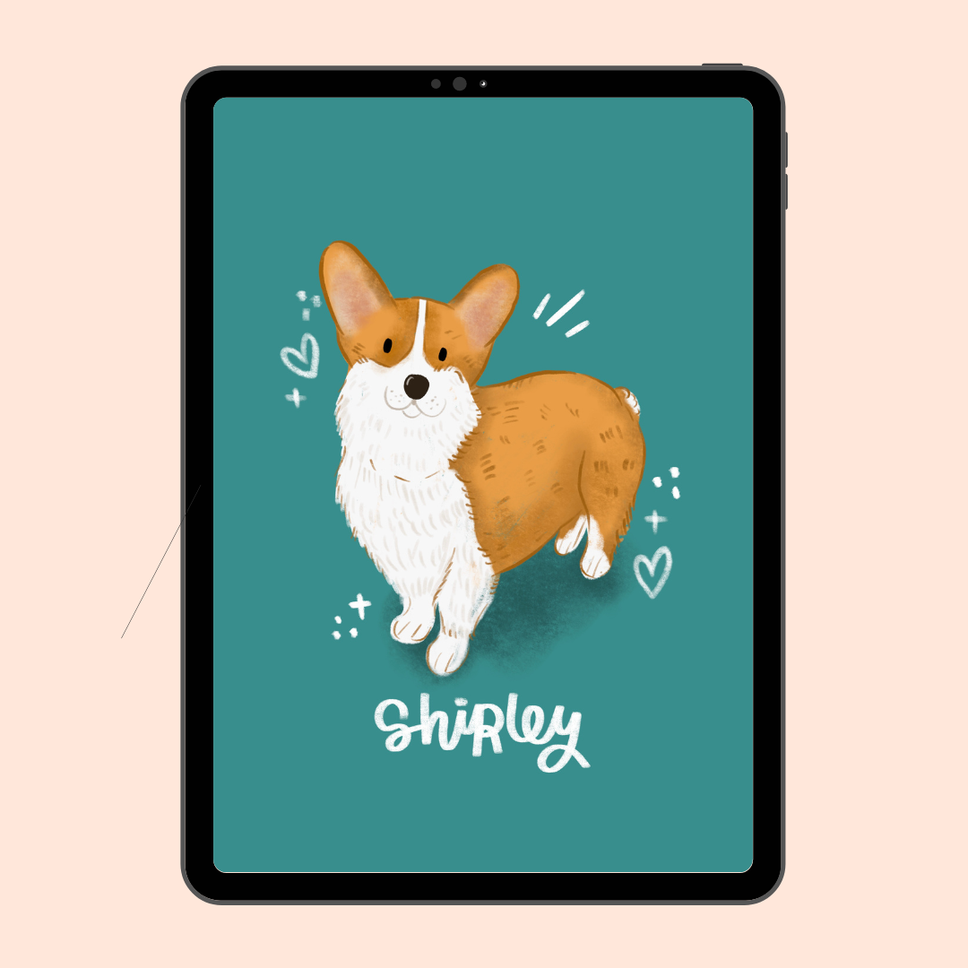 Lucy Procreate Brush
