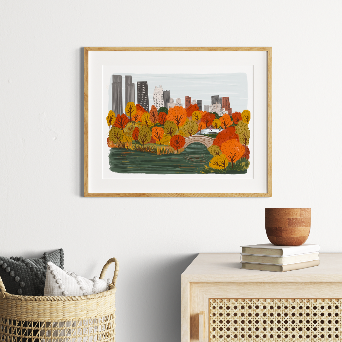 Central Park Fall Print