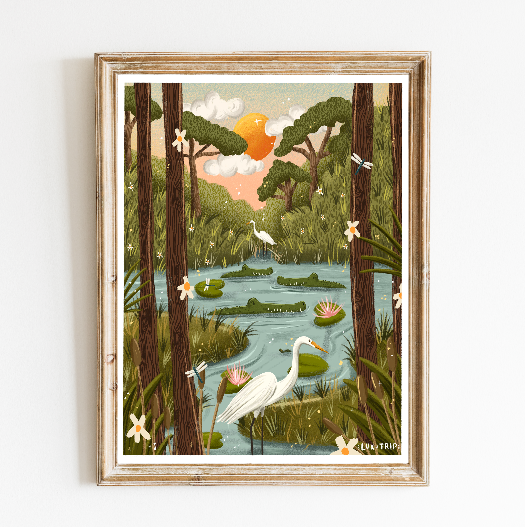 Florida Swamp Print
