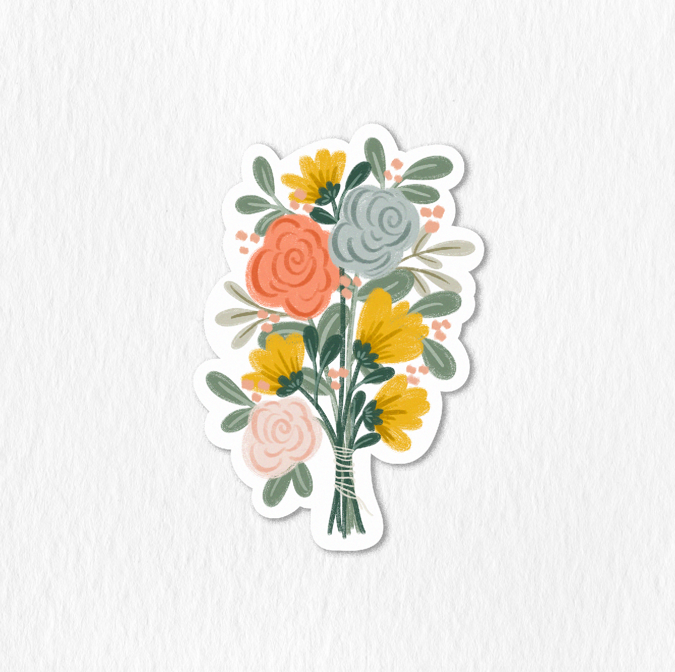 Flower Bouquet Sticker