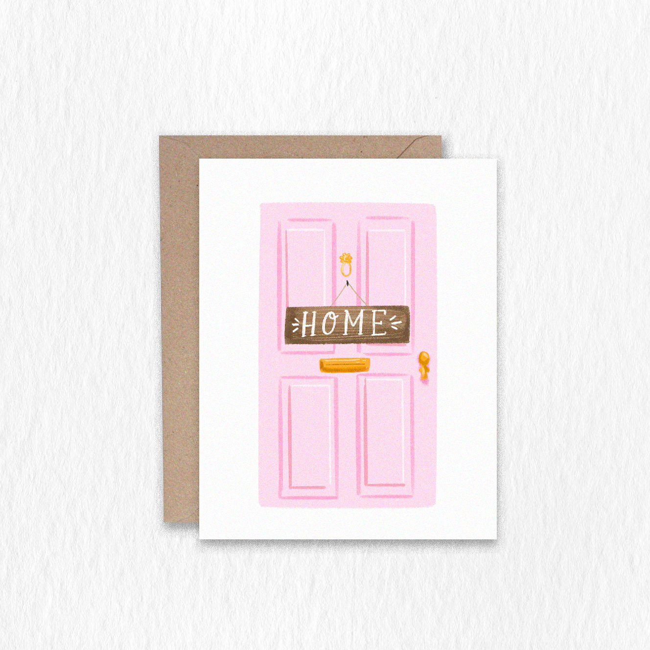 New Home Door Greeting Card