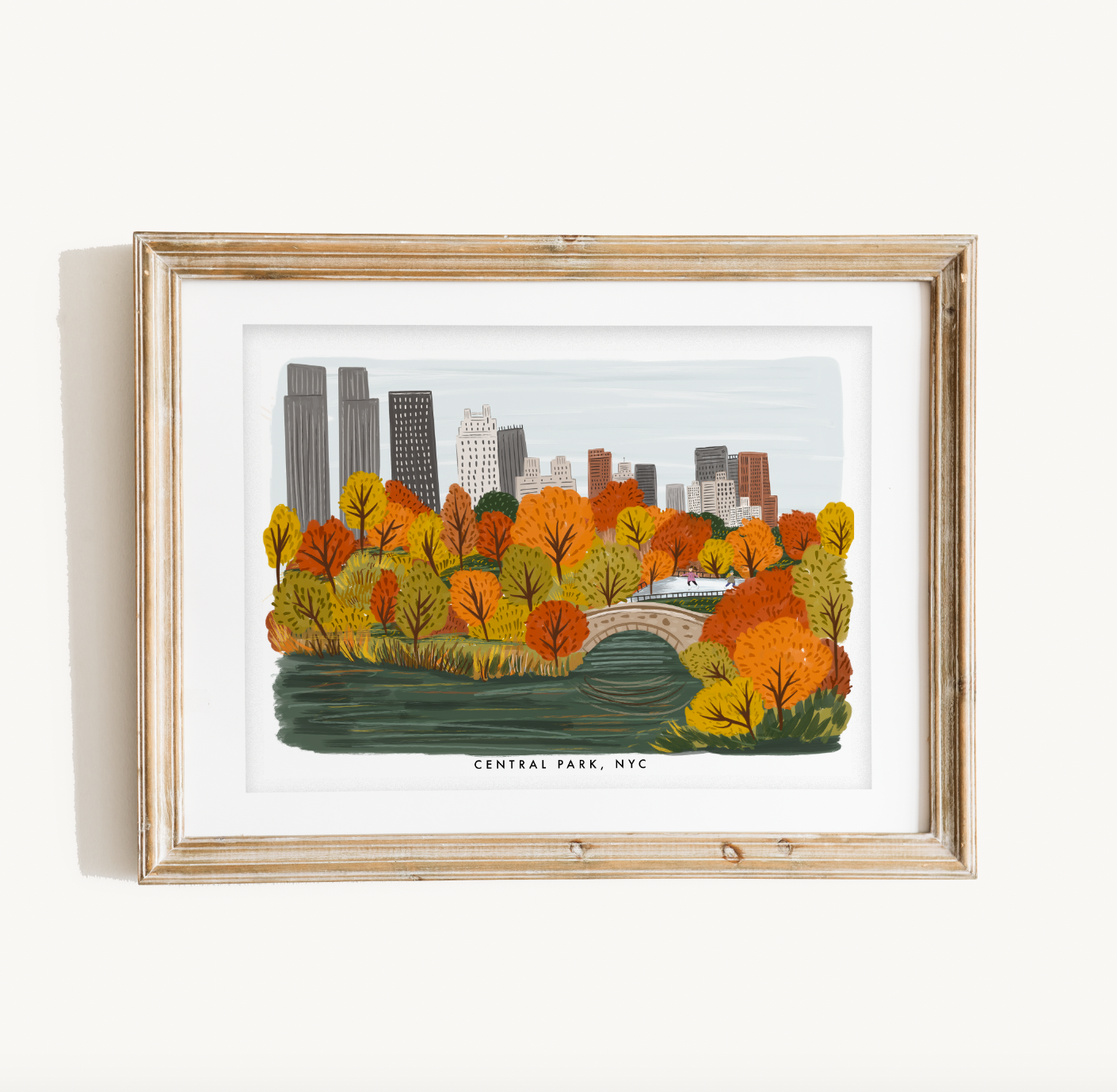 Central Park Fall Print
