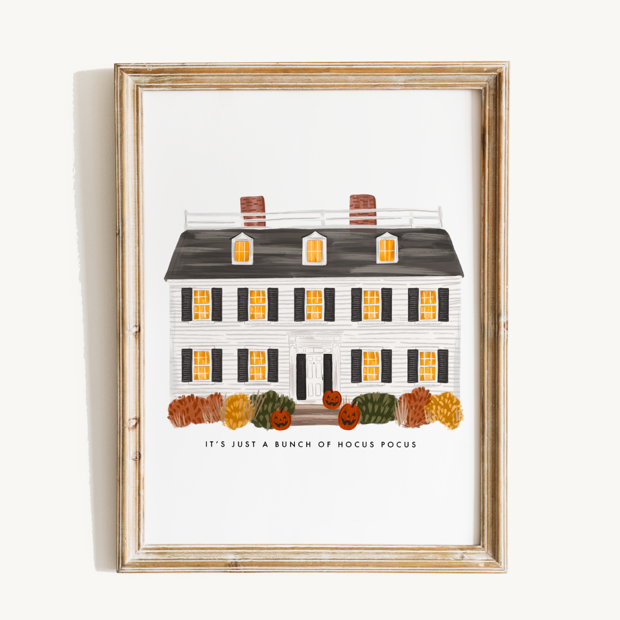 Hocus Pocus Allison House Print