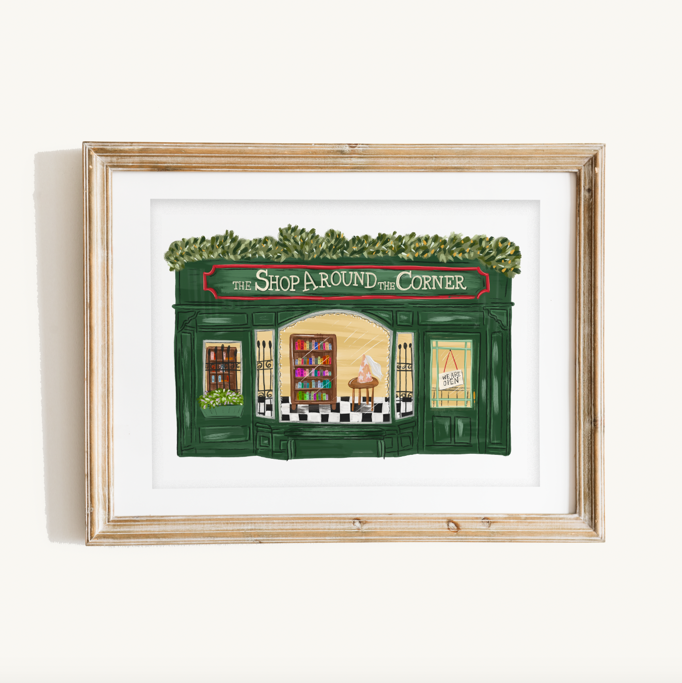 Shop Around The Corner Print