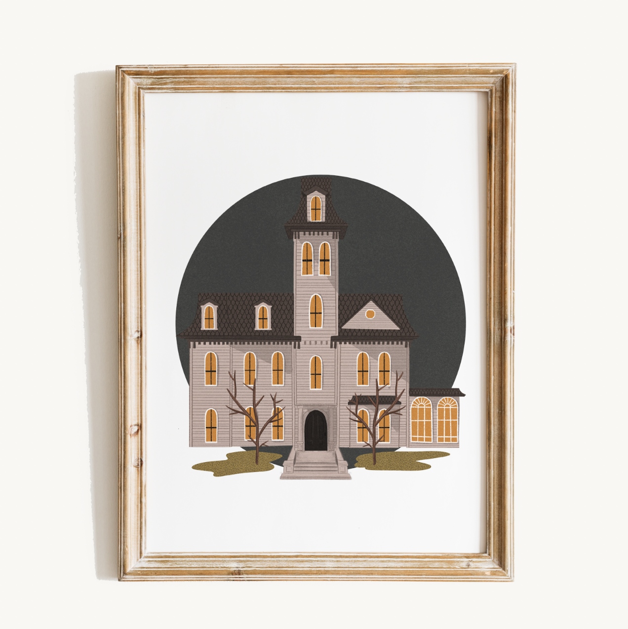 Addams Family Home Print