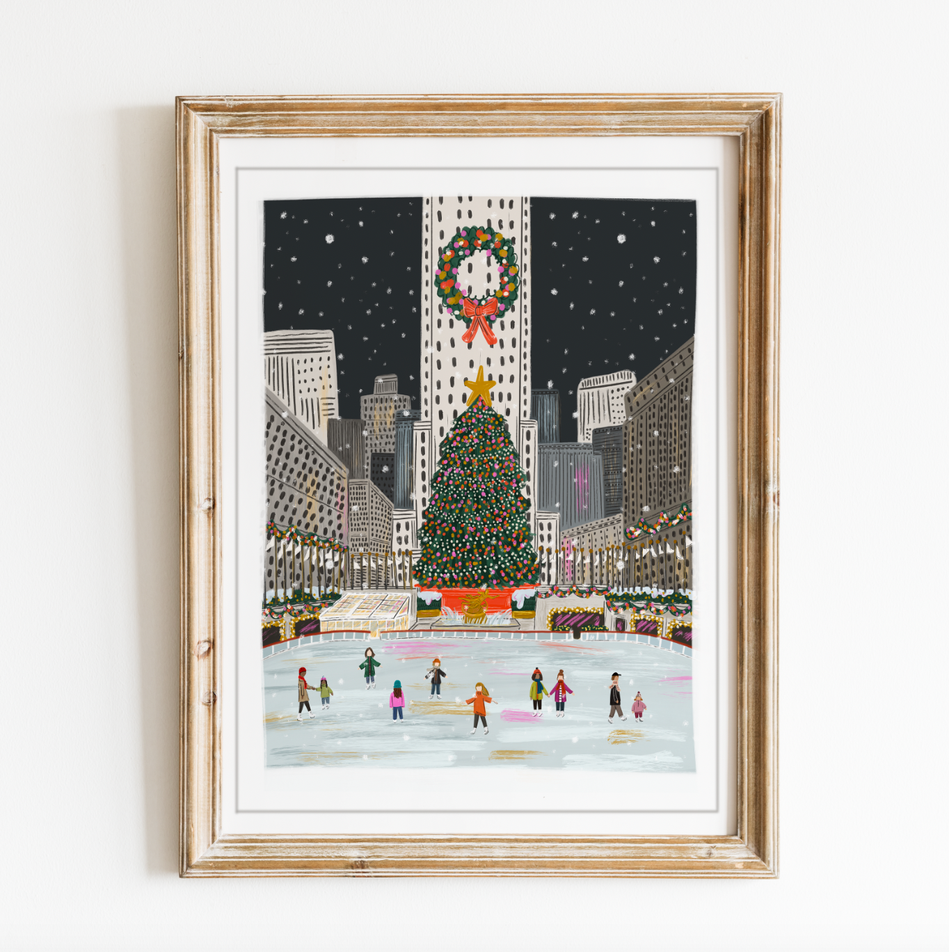 Rockefeller Christmas Print