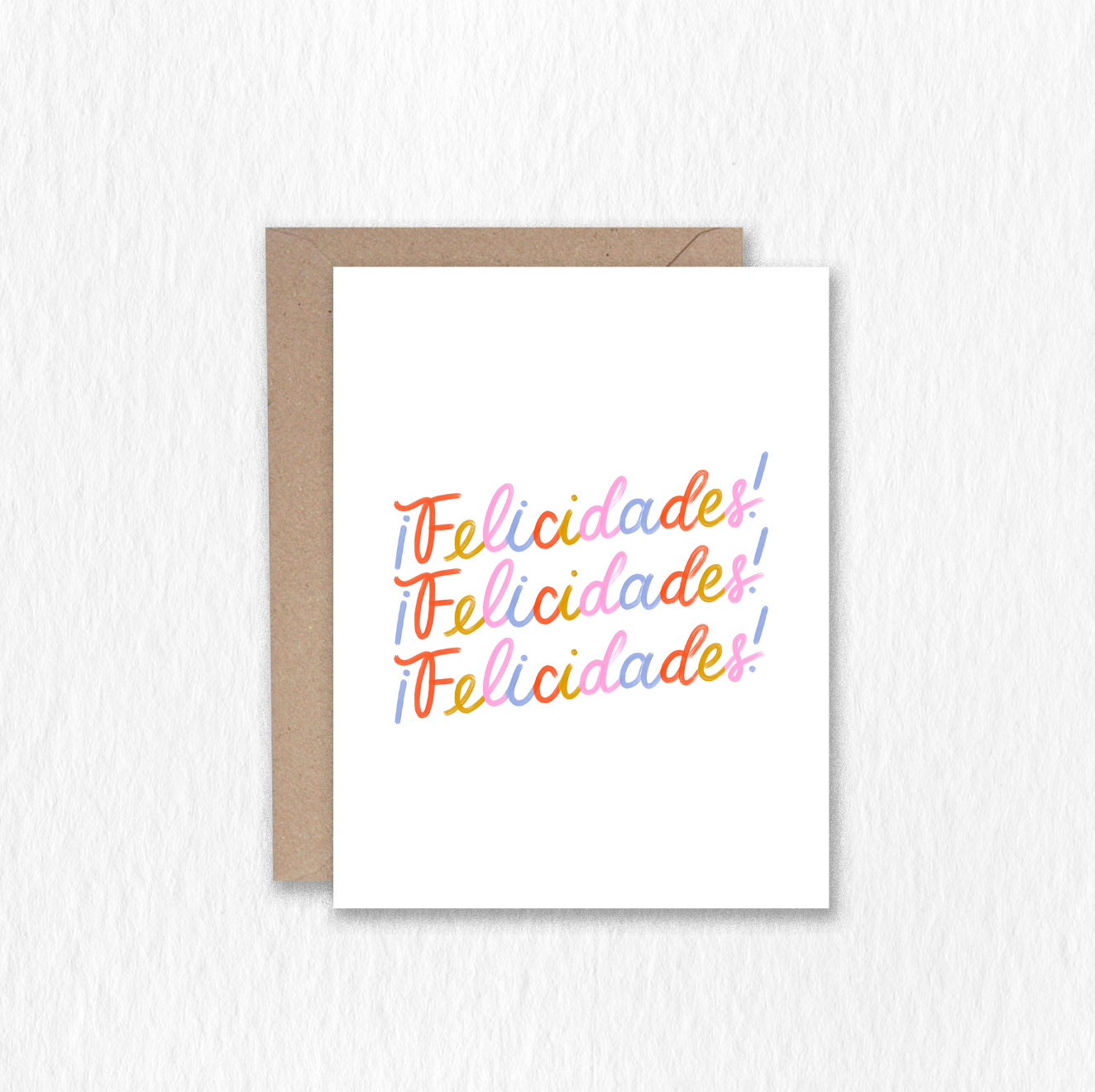 Felicidades Greeting Card