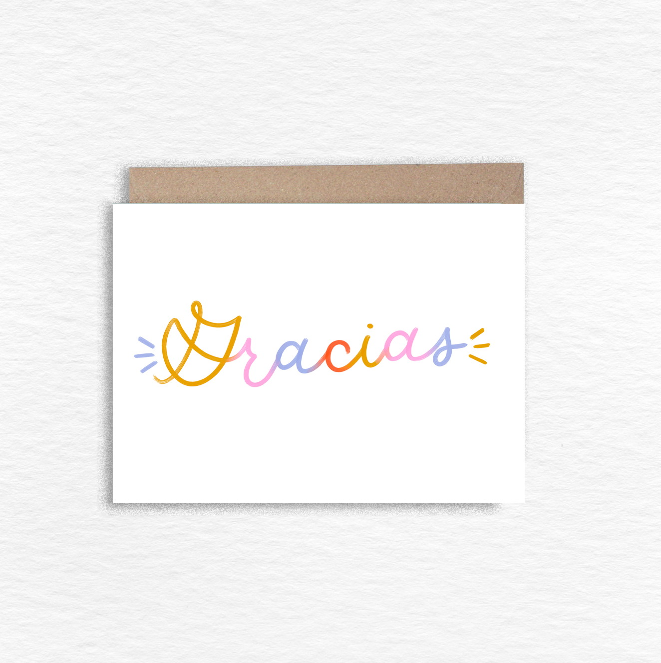 Gracias Greeting Card
