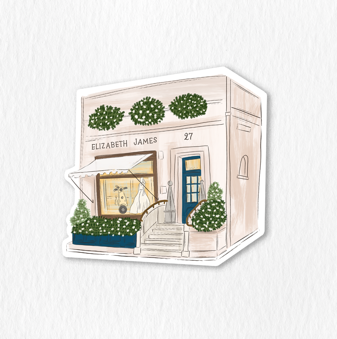 Elizabeth James Studio Sticker
