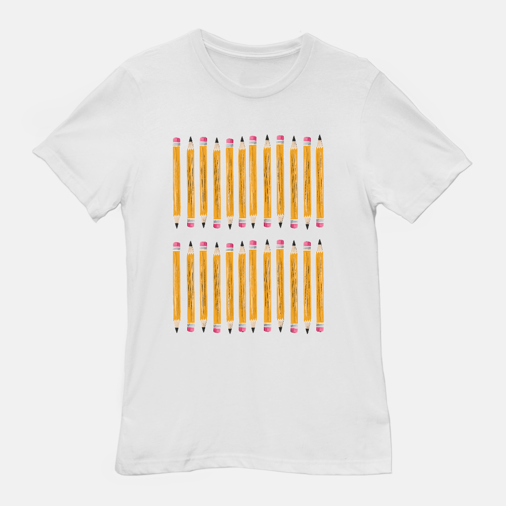Pencils Bella Canvas Tee
