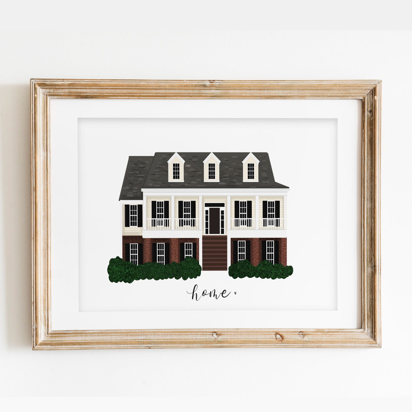 Custom Home Illustration