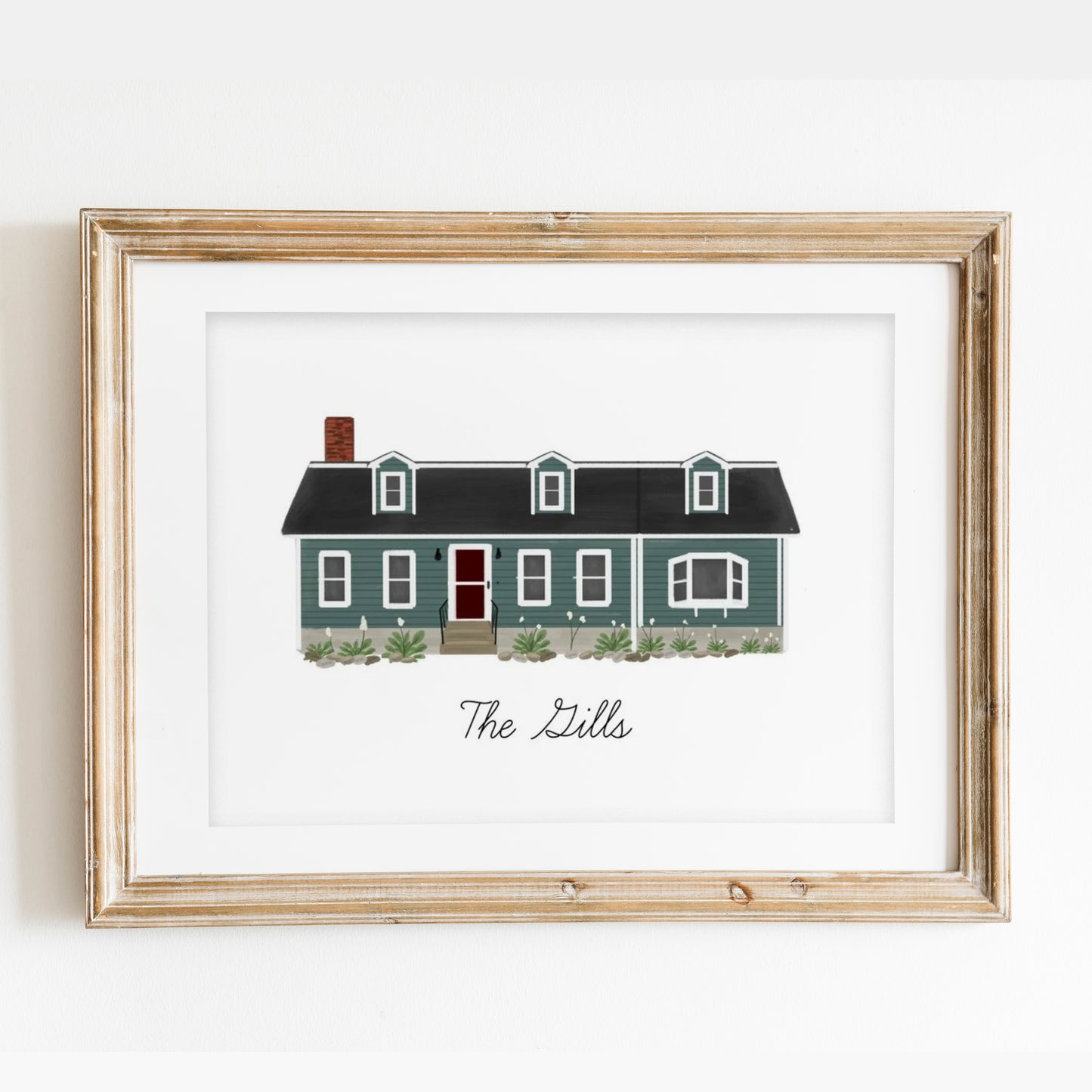 Custom Home Illustration