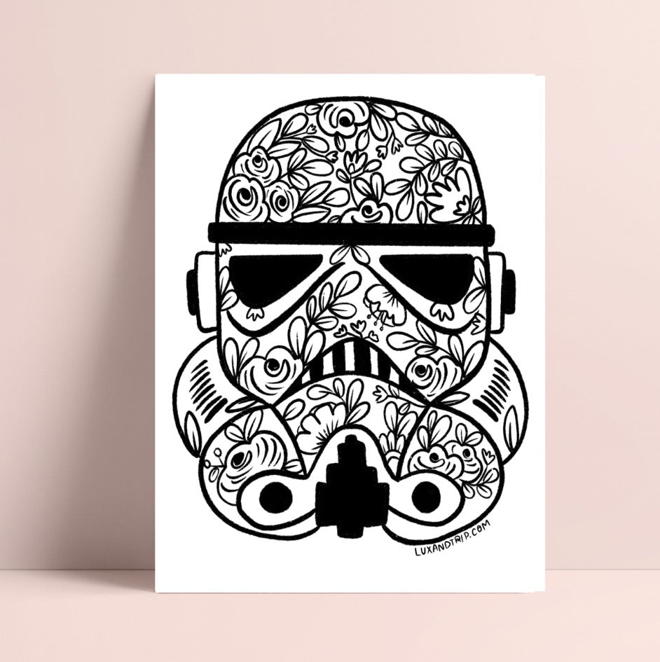 Printable Stormtrooper Coloring Page