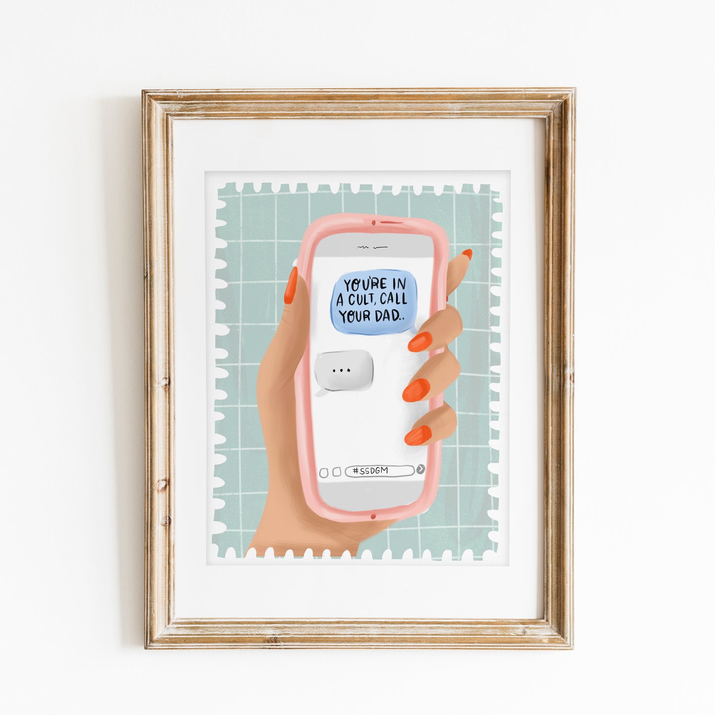 You're in a Cult, Call Your Dad Print
