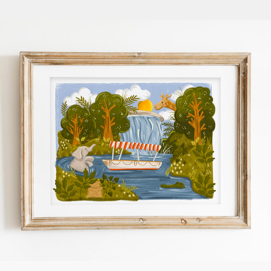 Jungle Cruisin' Print DIGITAL DOWNLOAD