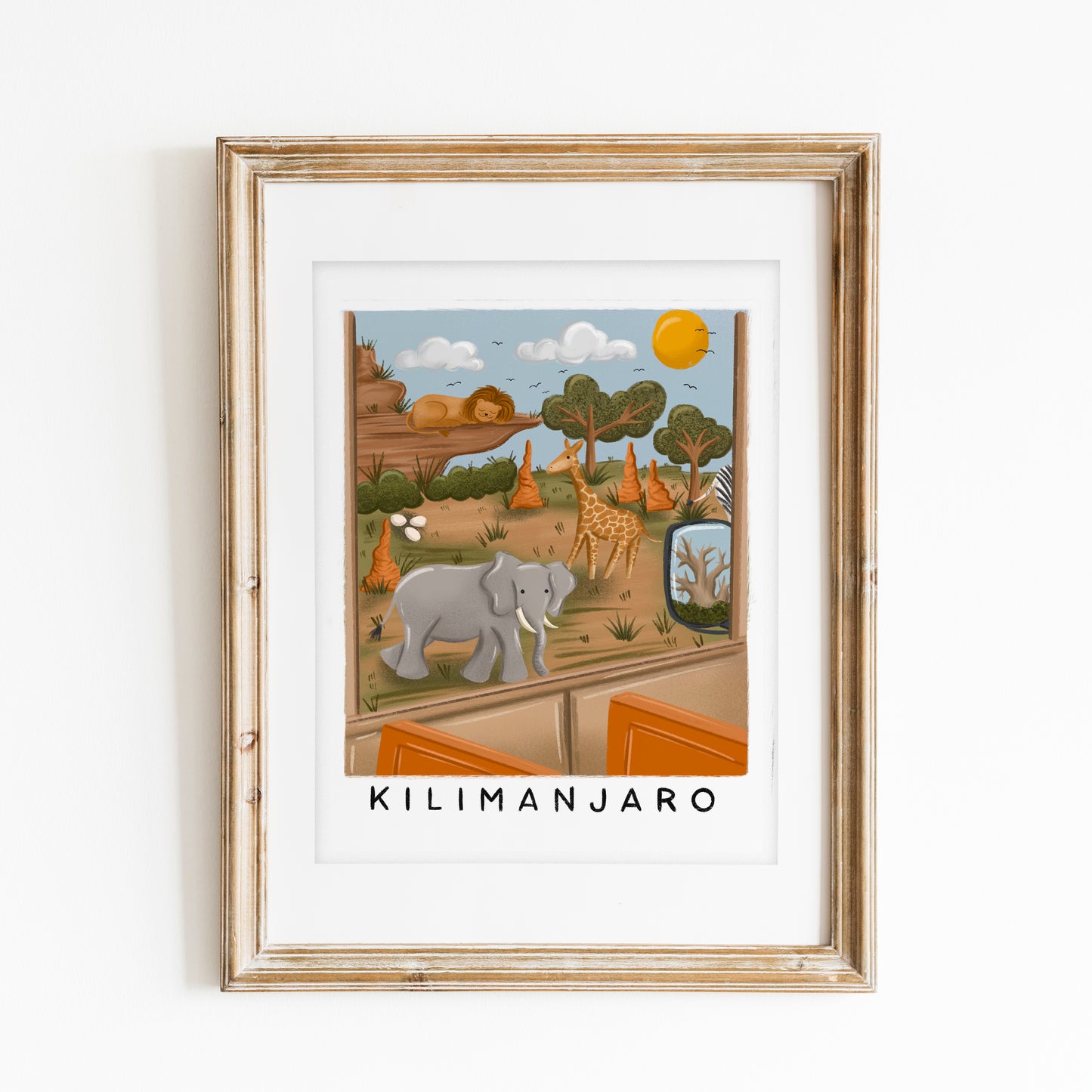 Kilimanjaro Safari Print