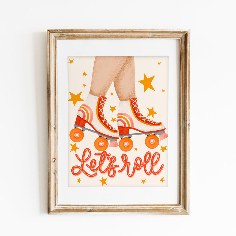 Let's Roll Print DIGITAL DOWNLOAD