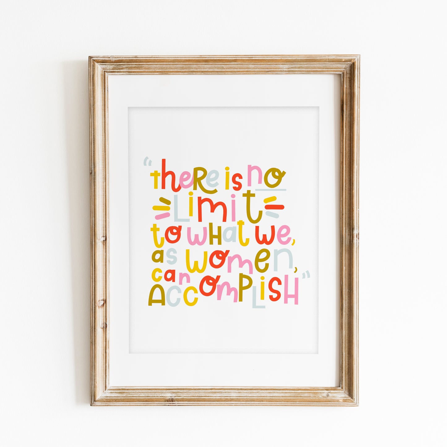There is No Limit Print