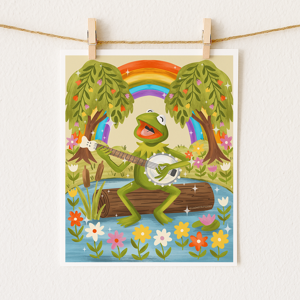 Rainbow Connection Print