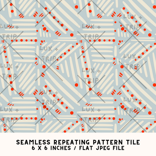 Matchsticks Seamless Pattern Tile Design