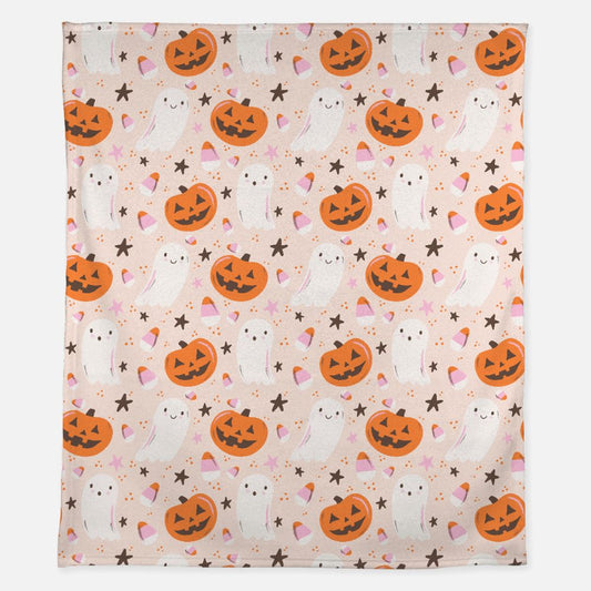 Cute Spooks Soft Fleece Blanket 50"x60"