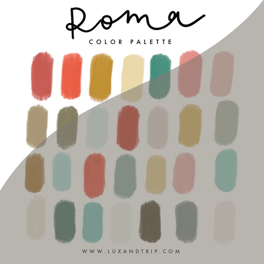 Roma Procreate Color Palette