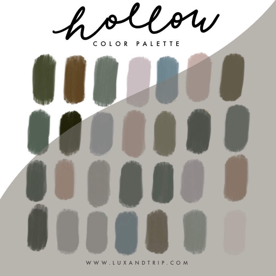 Hollow Procreate Color Palette