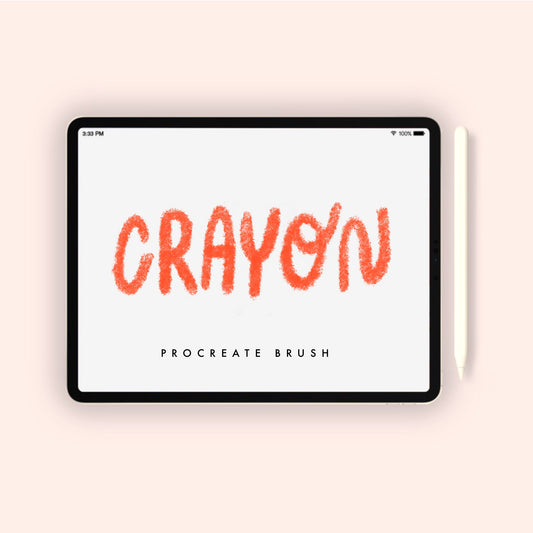 Crayon Procreate Brush
