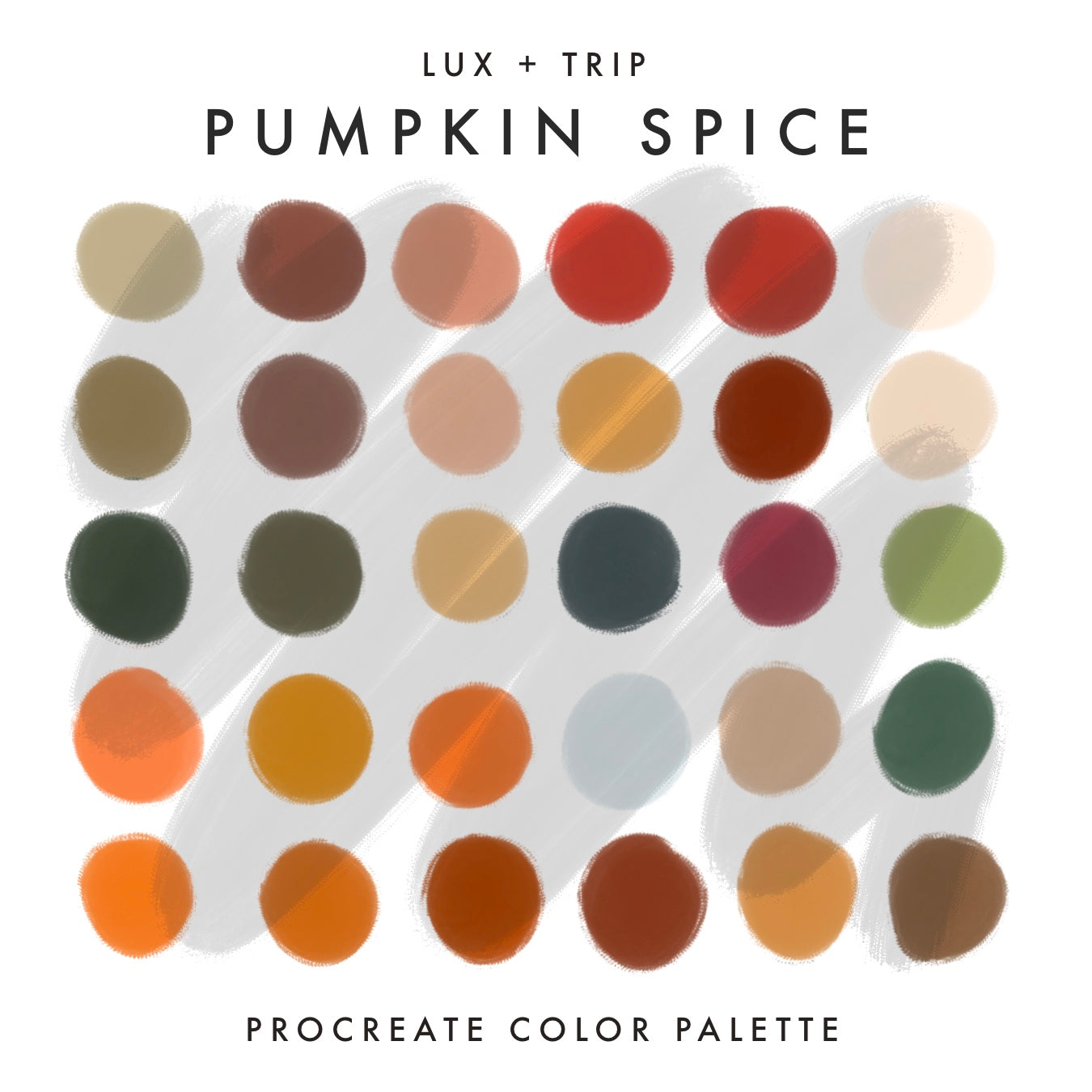 Pumpkin Spice Color Palette