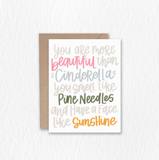 Bridesmaid Movie Quote Greeting Card