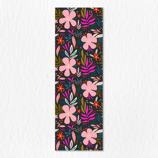 Bright Night Floral Bookmark