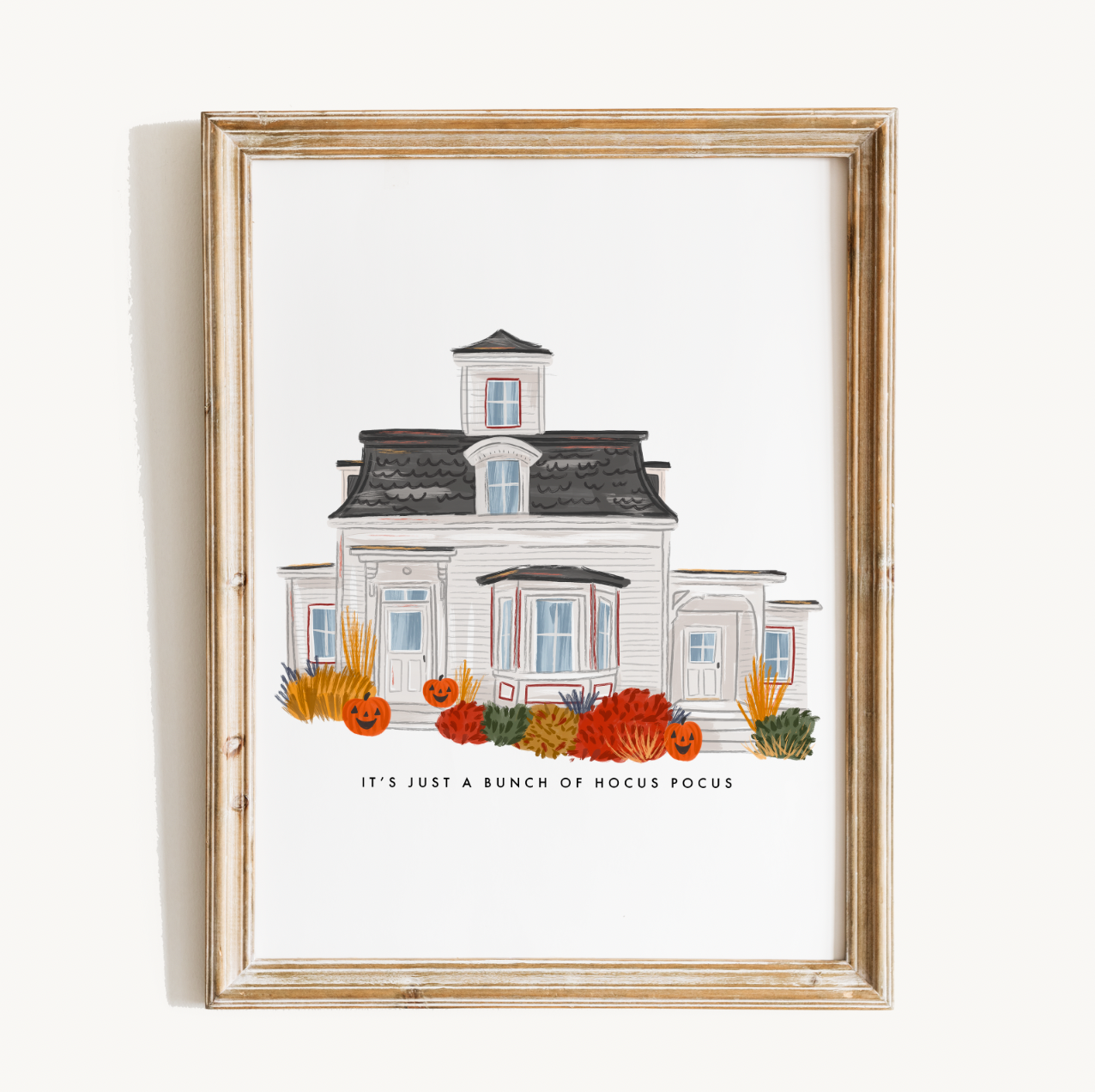 Hocus Pocus Max House Print
