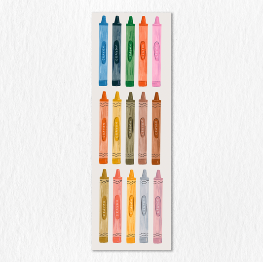 Crayons Bookmark