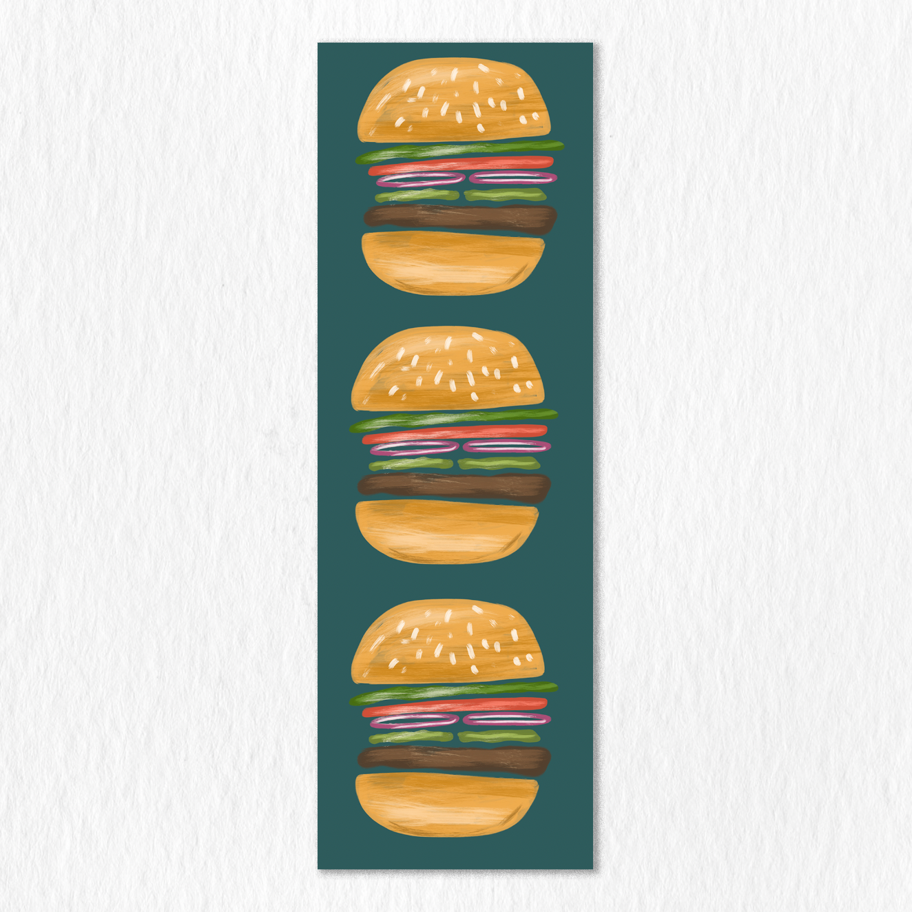 Burger Bookmark