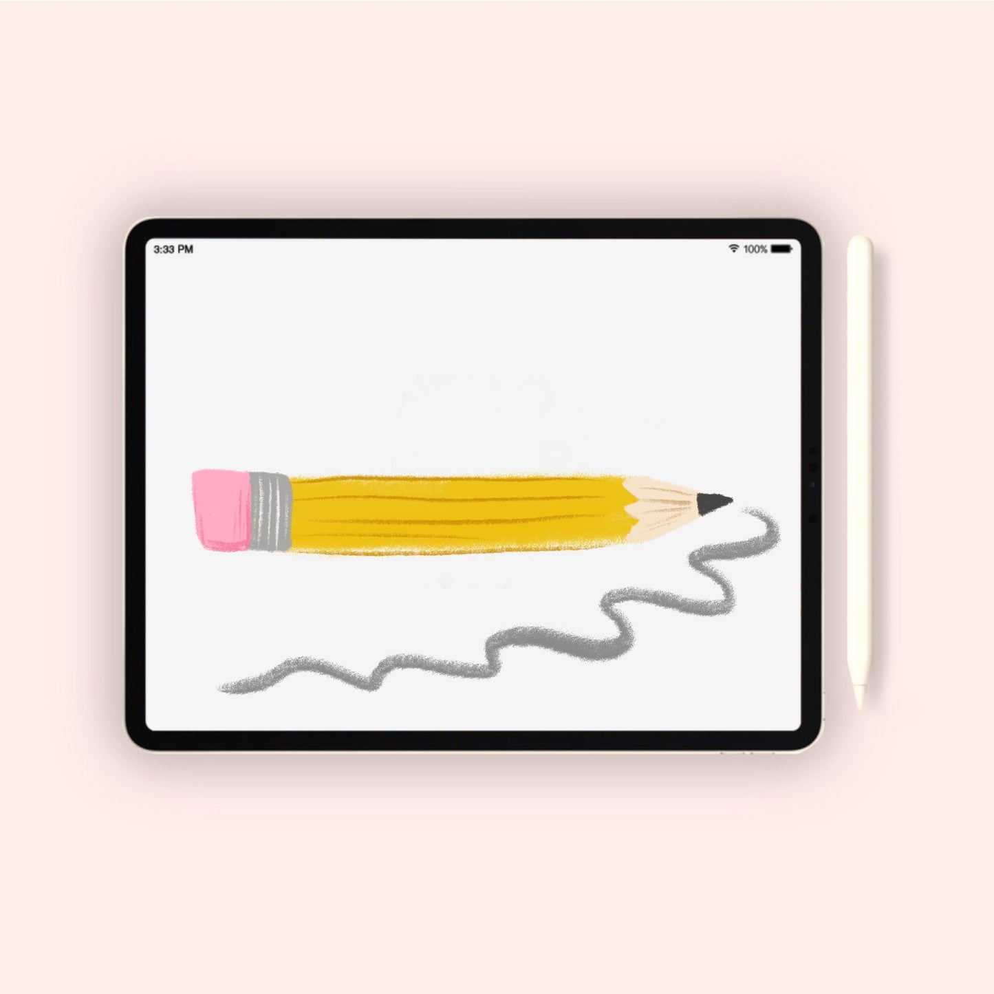 Colored Pencil Procreate Brush