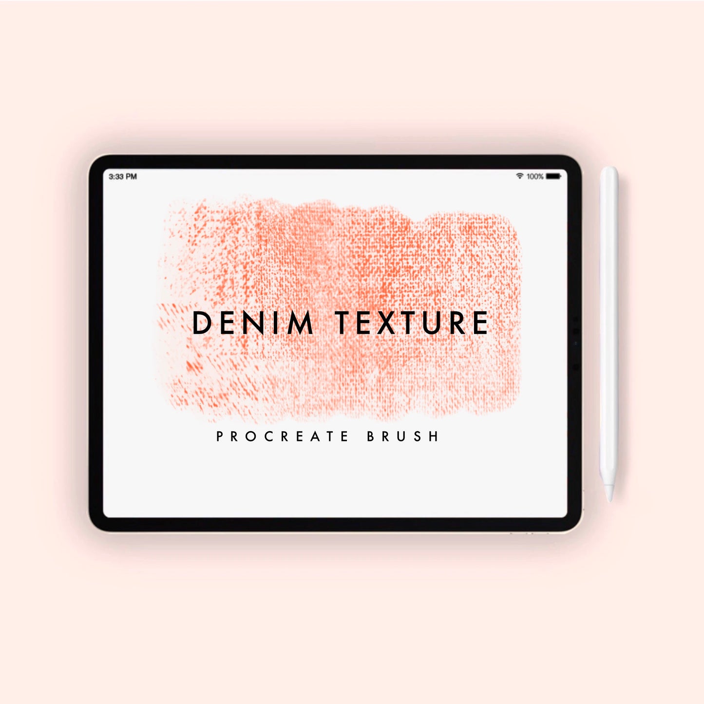 Denim Texture Procreate Brush
