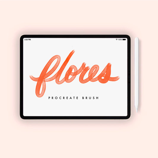 Flores Procreate Brush