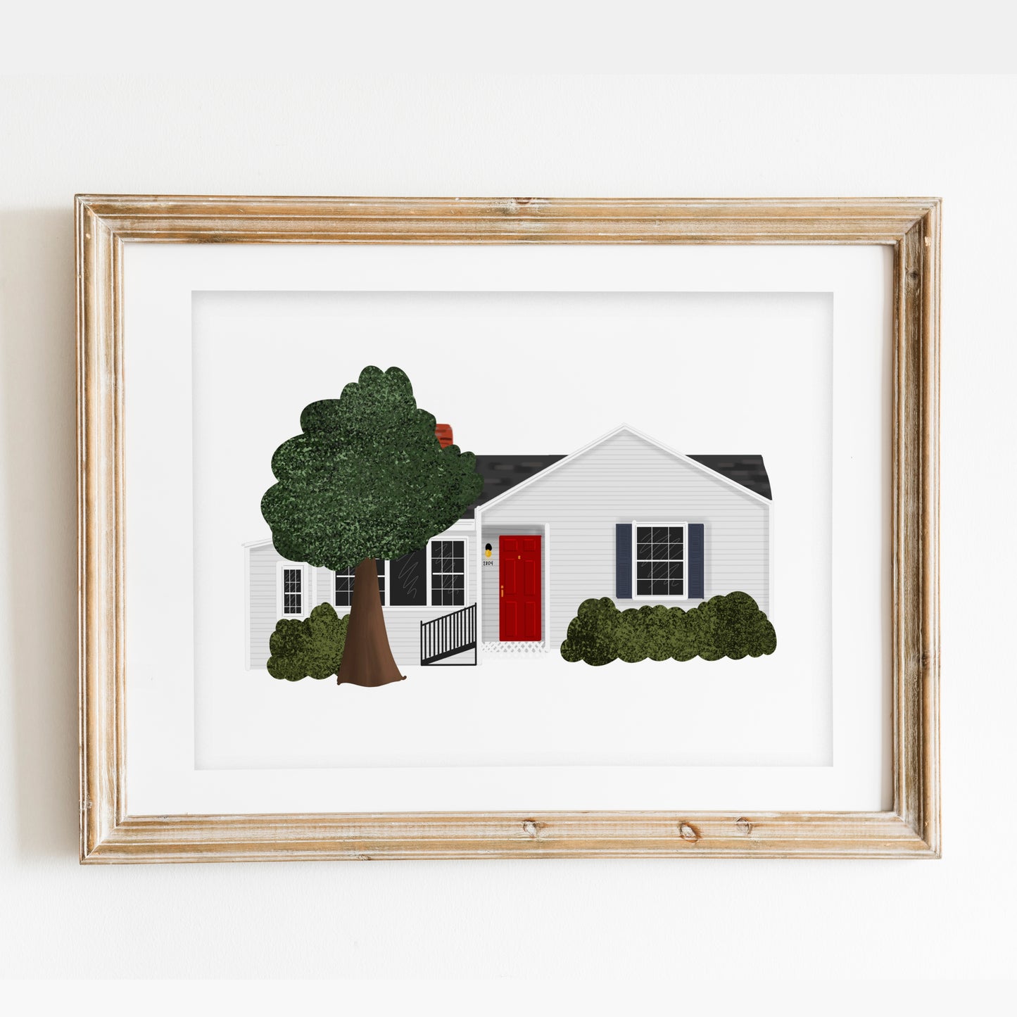 Custom Home Illustration