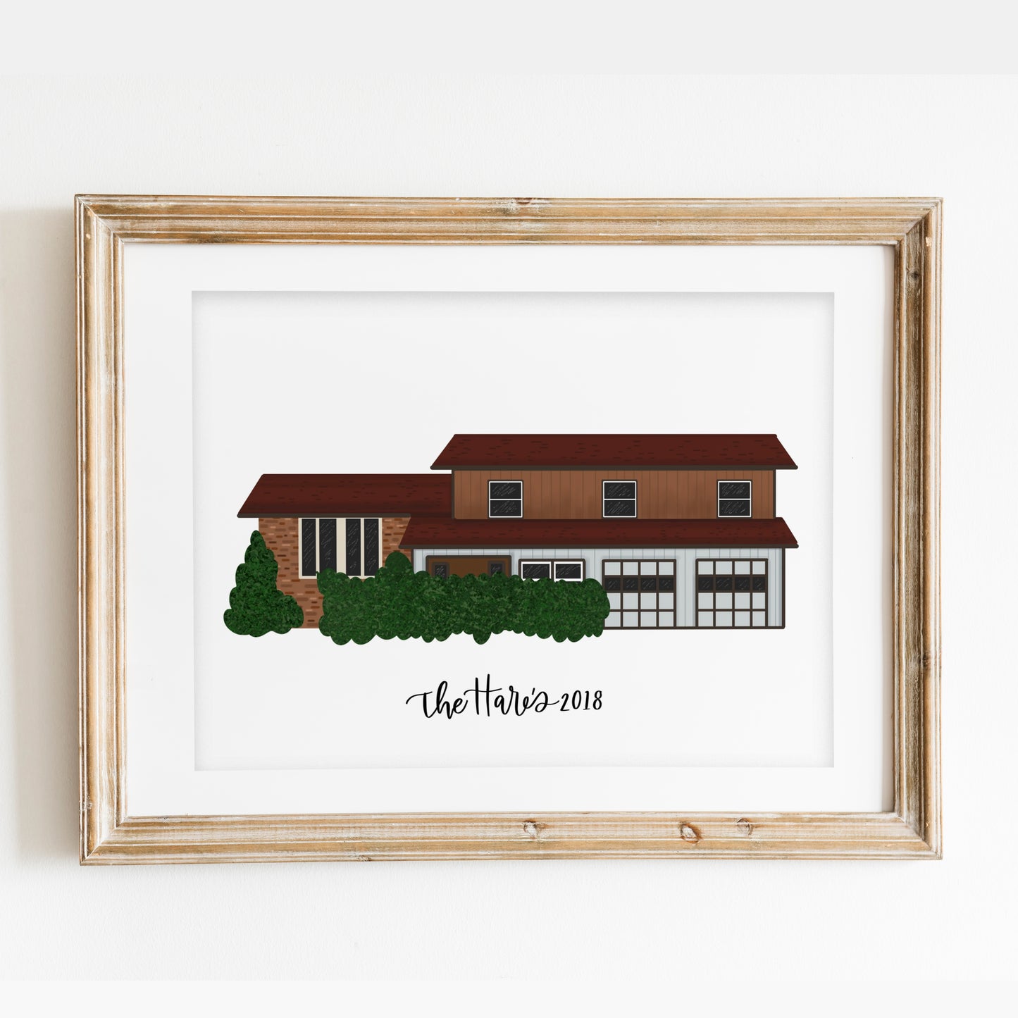 Custom Home Illustration