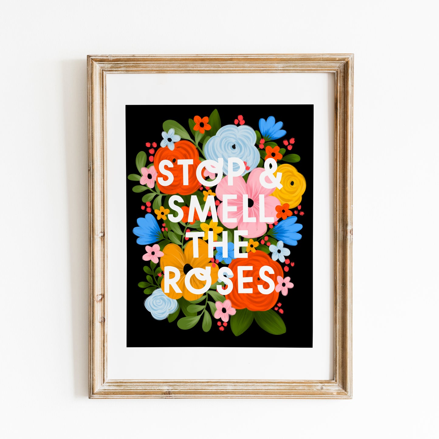 Smell The Roses Print
