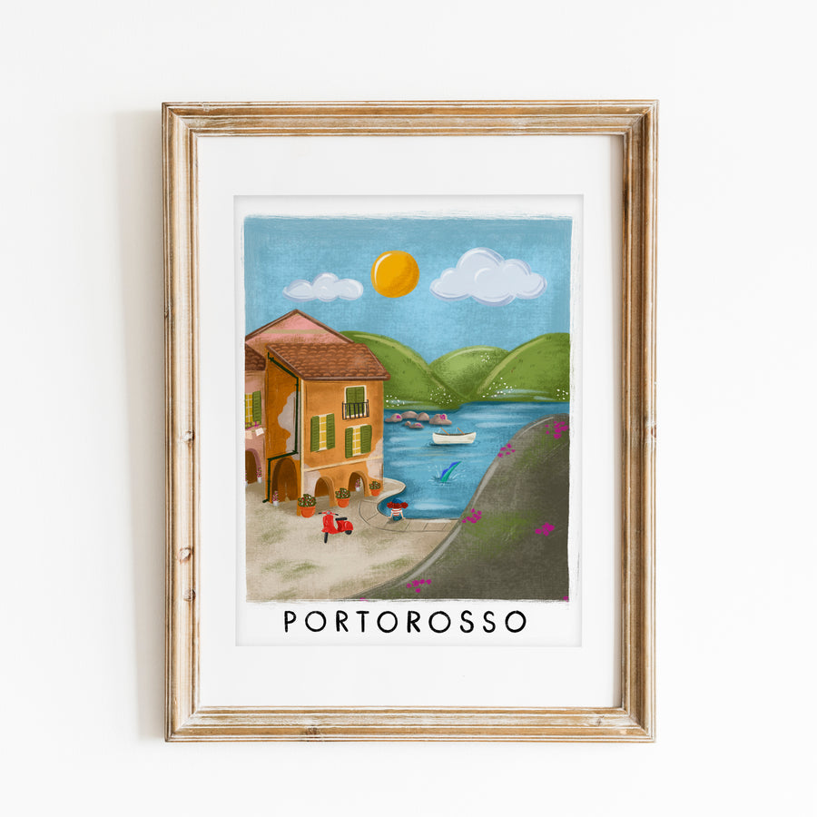 Portorosso Luca Print DIGITAL DOWNLOAD