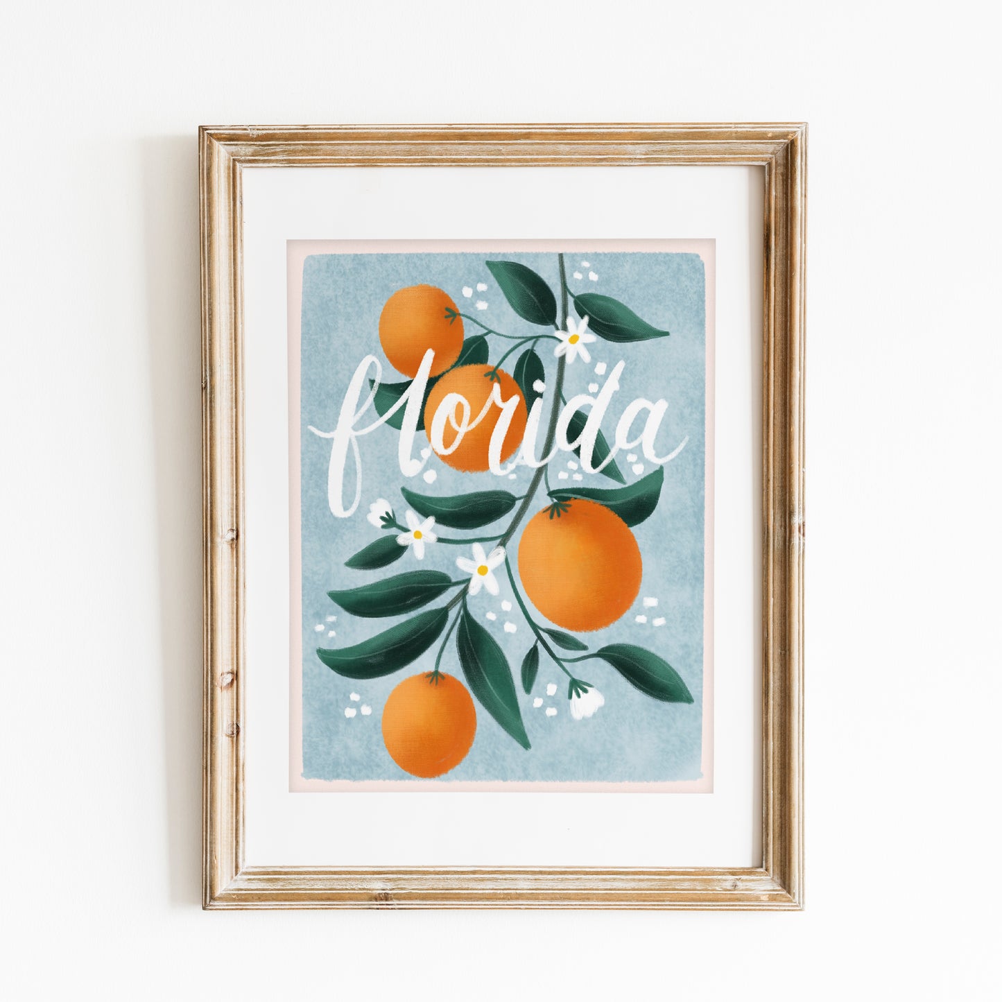 Florida Orange Blossom Print